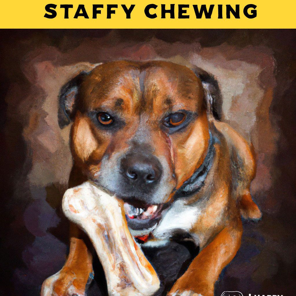How To Stop Your Staffy Chewing Things They Shouldn't.